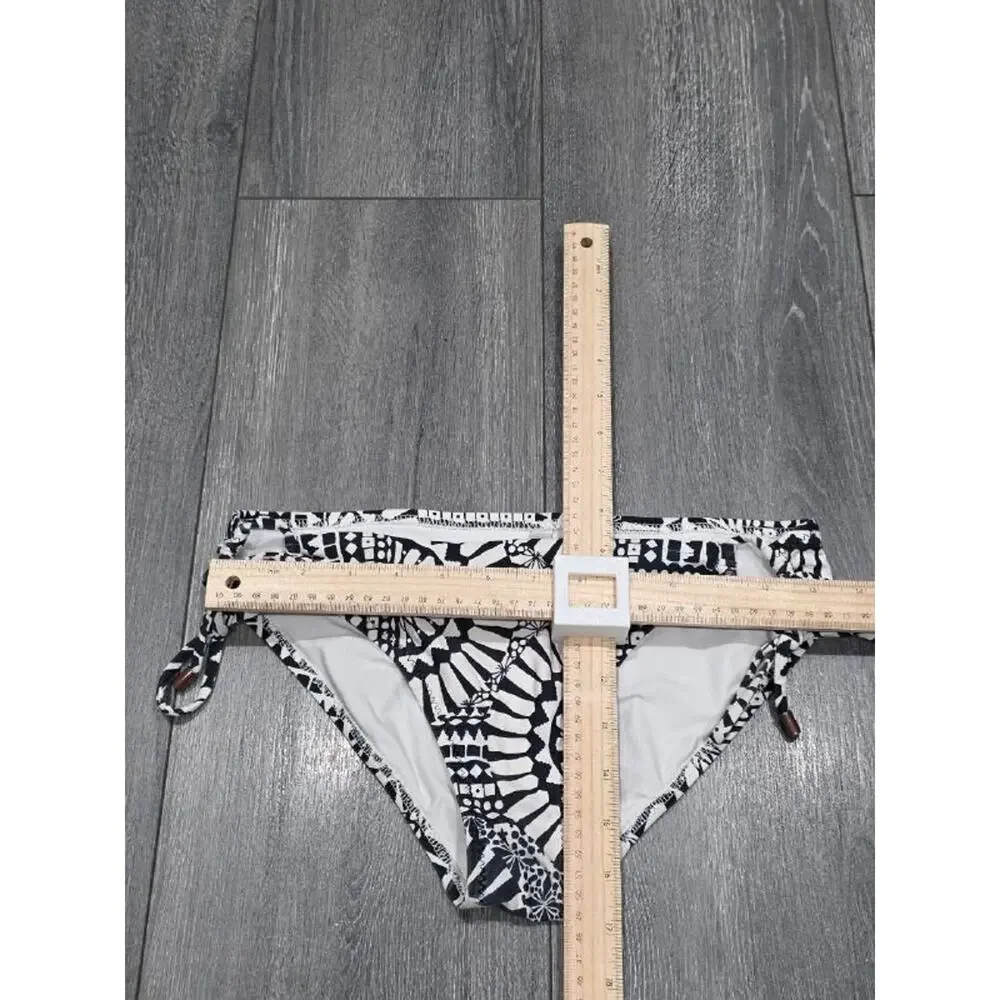 Helen Jon Black and White Bikini USA made Bottom XS A004224